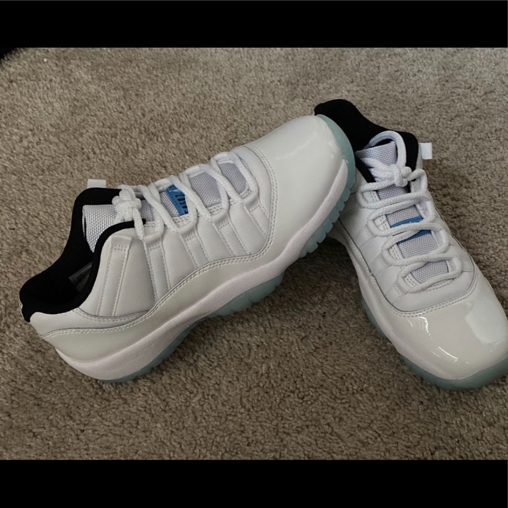 Legend blue Jordan 11 lows